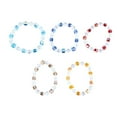 thumbnail image 2 of Bracelet Perle, Bracelet Perles Extensible Léger 5PCS pour la Main et la Décoration des Cheveux, 2 of 8