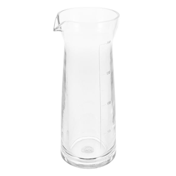 FONDOTIN Portable Decanter Transparent Acrylic Decanting for Bars Restaurants 1Pcs