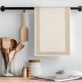 thumbnail image 2 of Cream Retro Greek Key Kitchen Towel Dish Cloths Set of 1, Microfiber Soft Kitchen Hand Towels, Geometric Greece Ancient Farmhouse Rustic Absorbent Quick Drying Dishcloths 18 x 28 Inches, 2 of 8
