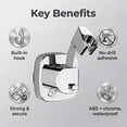 thumbnail image 3 of MOJEA 360° Swivel Shower Head Holder with Strong Suction Cup, Adjustable No Drill, 3 of 8