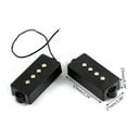 thumbnail image 4 of Yokua Black 4 String Noiseless Pickup Set For Precision Bridge Pickup Set new, 4 of 7