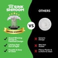 thumbnail image 4 of Colador para lavabo de baño SinkShroom Ultra de acero inoxidable, 4 of 9
