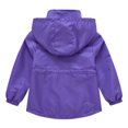thumbnail image 1 of Akiihool Jacket for Girl Girls Jacket Casual Button Down Full-Zip Jacket (Blue 7-8 Years), 1 of 3