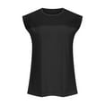 thumbnail image 6 of gbyLJF Sleeveless Dress Shirts for Women Girl Tank Tops Asymmetrical Tank Tops for Women Sports Tank Top, 6 of 7