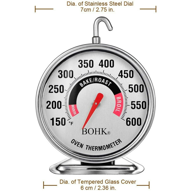 stand type bimetal oven temperature reader