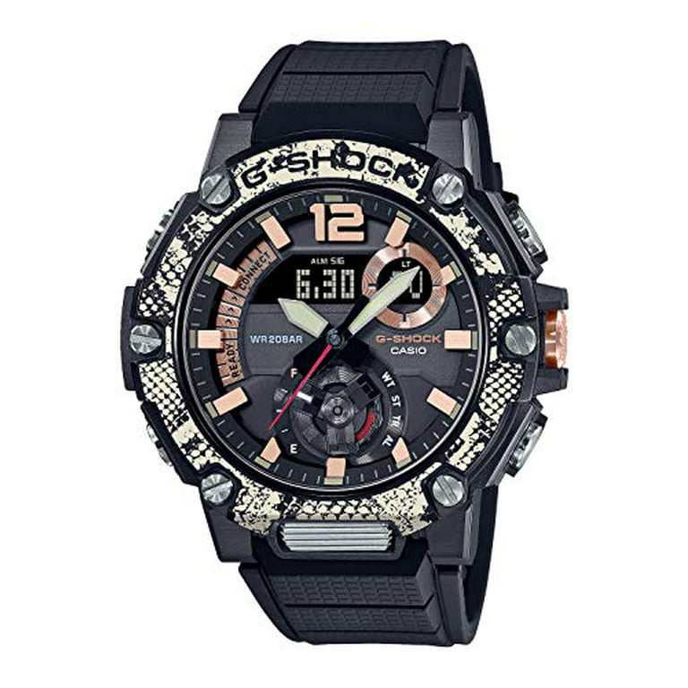 Watches G-SHOCK G-STEEL Bluetooth powered by solar Carbon core guard structure mens black - Walmart.com