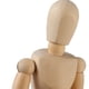 thumbnail image 5 of Modelo de mano de madera Boceto de marioneta de mano de madera Modelo de mano de madera Modo de artistas Amonsee No (30 cm), 5 of 5