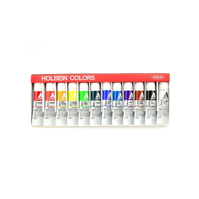 Turner Acrylic Gouache 20ml Assorted Colours Set of 24