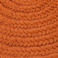 thumbnail image 2 of Colonial Mills 9' Orange All Purpose Handcrafted Reversible Round Outdoor Area Throw Rug, 2 of 3