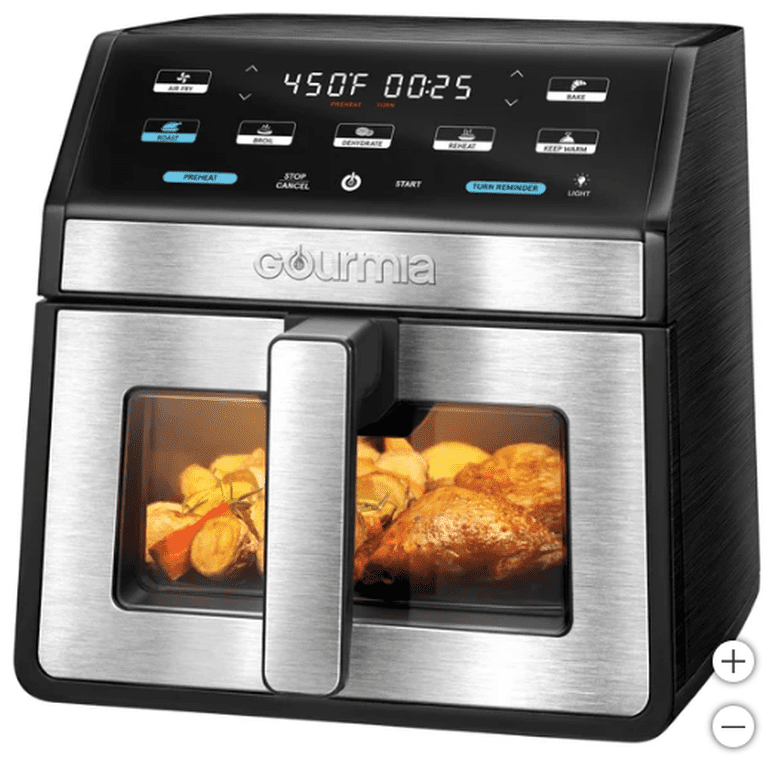 Gourmia, Digital Air Fryer, GAF858, 8-Quart Capacity - Walmart.com