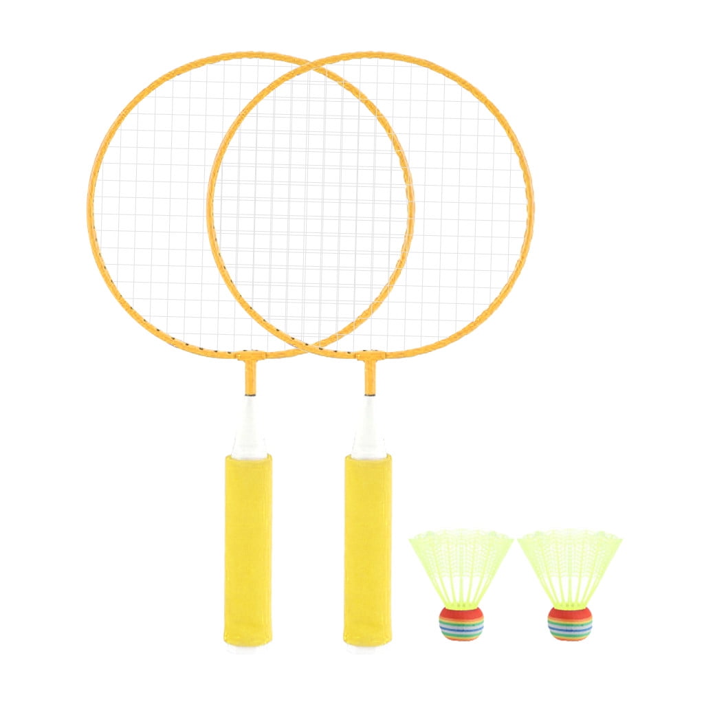 1 Pair Badminton Racket for Children Indoor/Outdoor Sport Game Fitness