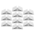 thumbnail image 1 of Houderco 10Ud Base Triangular Plástico Para Soporte De Puerta Y Valla De Perro Compatible Universalmente, 1 of 8