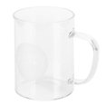 thumbnail image 2 of Taza de café de 350 ml, taza transparente de vidrio de borosilicato alto con asa para bebidas de té con leche, 2 of 14