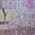 thumbnail image 2 of Cute Floral Printing Drapes Sheer Curtains Window Screening For Living Room Dinning Room Kitchen Curtains, 2 of 7