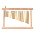thumbnail image 1 of Riwcyla 20 Note Chime with Mallet for Ornament Classroom Office Decoration Professional Stage Performance Desktop Wind Chimes Musical Percussion Instruments, 1 of 5