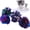 Crackle Ball Assorted, variant on Jeffers Mylar Crackle Balls Cat Toys – 4 Pack, Assorted Colors, Lightweight Interactive Toys for Kittens and Adult Cats, Durable Indoor Balls for Batting, Chasing, and Pouncing