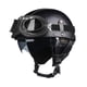 thumbnail image 2 of Casco de motocicleta Casco abierto Moderno Práctico Portátil Ligero Medio M negro, 2 of 9