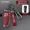 gun red buckle, variant on For BYD han A 4 buttons Key Set Car Interior Matel Key Case Auto Key Bag Protection Key buckle Car accessories