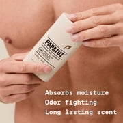 Papatui Triple Action Complex Mens Aluminum Free Deodorant, Vanilla Shea, 2.6 oz