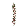 thumbnail image 2 of Artificial Christmas Garland Pine Greenery Vine for Mantle Fireplace Hanging Holiday Christmas Decorations Xmas Home Decor with Berries Pinecones Festive Indoor Outdoor Decor for Holiday Season, 2 of 5