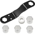 thumbnail image 1 of Homhelar RV Water Heater Drain Plug Kit Designed for RV & Camper Water Heater Drain Plugs, Fits for 7/8" & 15/16" Drain Plugs, Include Angled Wrench, 4 PCS 1/2" NPT Replacement Plugs and 1 Roll Tape, 1 of 4