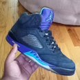 thumbnail image 5 of Jordan Men's Jordan 5 Black Grape 2013, 5 of 5
