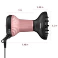 thumbnail image 4 of Secador de pelo WUFAYHD Difusor para cabello rizado 2 en 1 ligero, 4 of 7