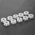 thumbnail image 3 of Metal Bobbin,100pcs Aluminum Bobbins Empty Bobbin Sewing Machine Parts Power Packed Performance, 3 of 9