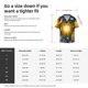 thumbnail image 5 of Fotbe Space Planet Camisa Estampada de Manga Corta para Hombre, Casual de Verano, Estilo Playero, Sin Arrugas-3X-Large, 5 of 5