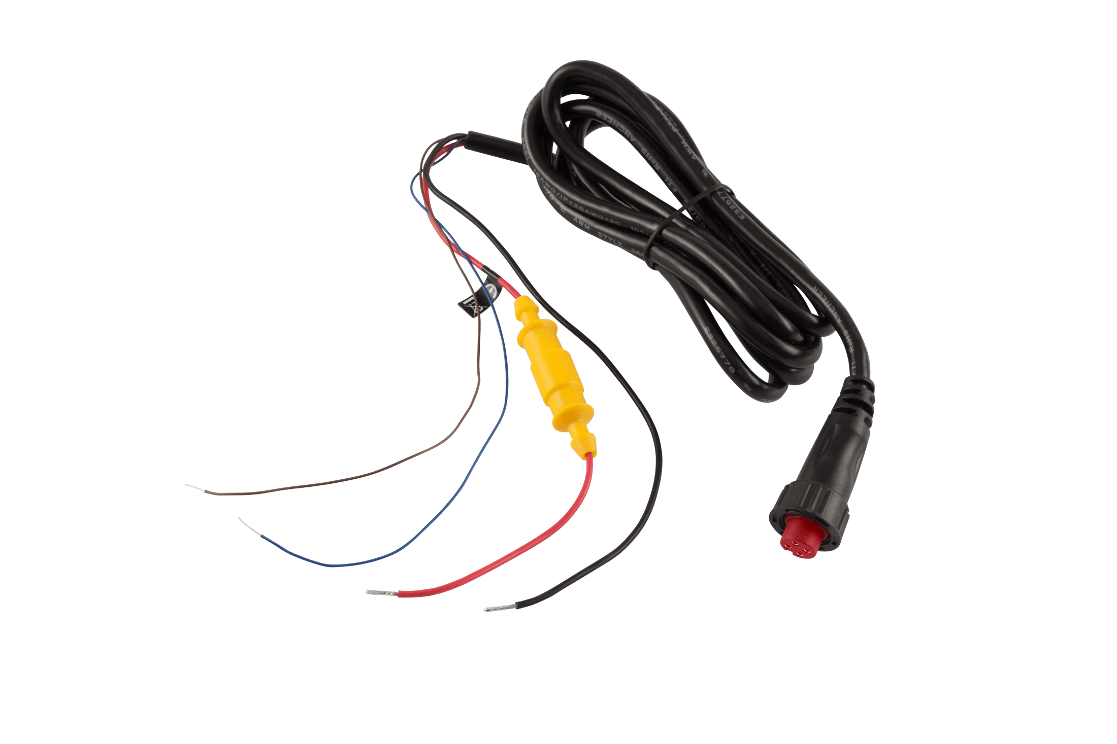 GARMIN 6ft Threaded Power Cable 4 Pin 16AWG, Power Data Compatible with Echomap