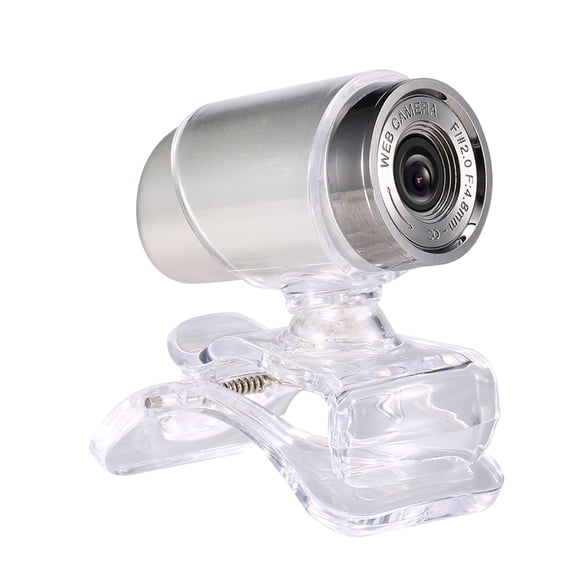 480P Webcam Live Streaming Webcam 360 Degree Rotatable USB Camera for PC Laptop Clip-On Webcam for Video Conference Meeting Gaming Desktop Office