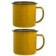 thumbnail image 1 of 2Pcs Enamel Mugs Camping Mugs Enamel Coffee Tea Mug Drinking Cups for Office Travel, 1 of 6