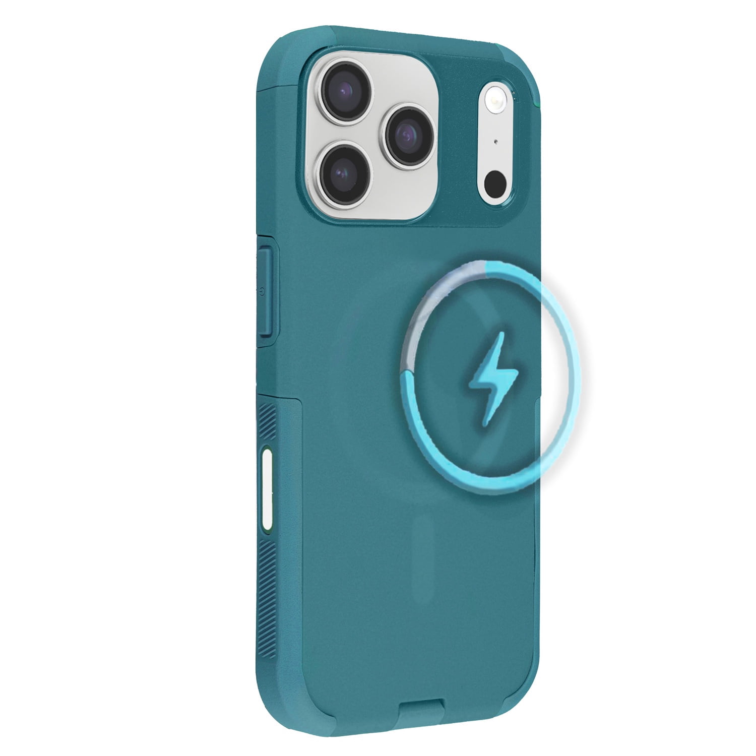Dual Layer Cases with Wireless Charging for iPhone 17 Pro Max - Dark Green