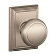 thumbnail image 5 of Schlage Lock Company F59AND609ADD Antique Brass Andover Interior Pack Knob Set with Single Cylinder Deadbolt and Decorative Addison Rose Interior Half Only,Antique Brass/Brass, 5 of 5