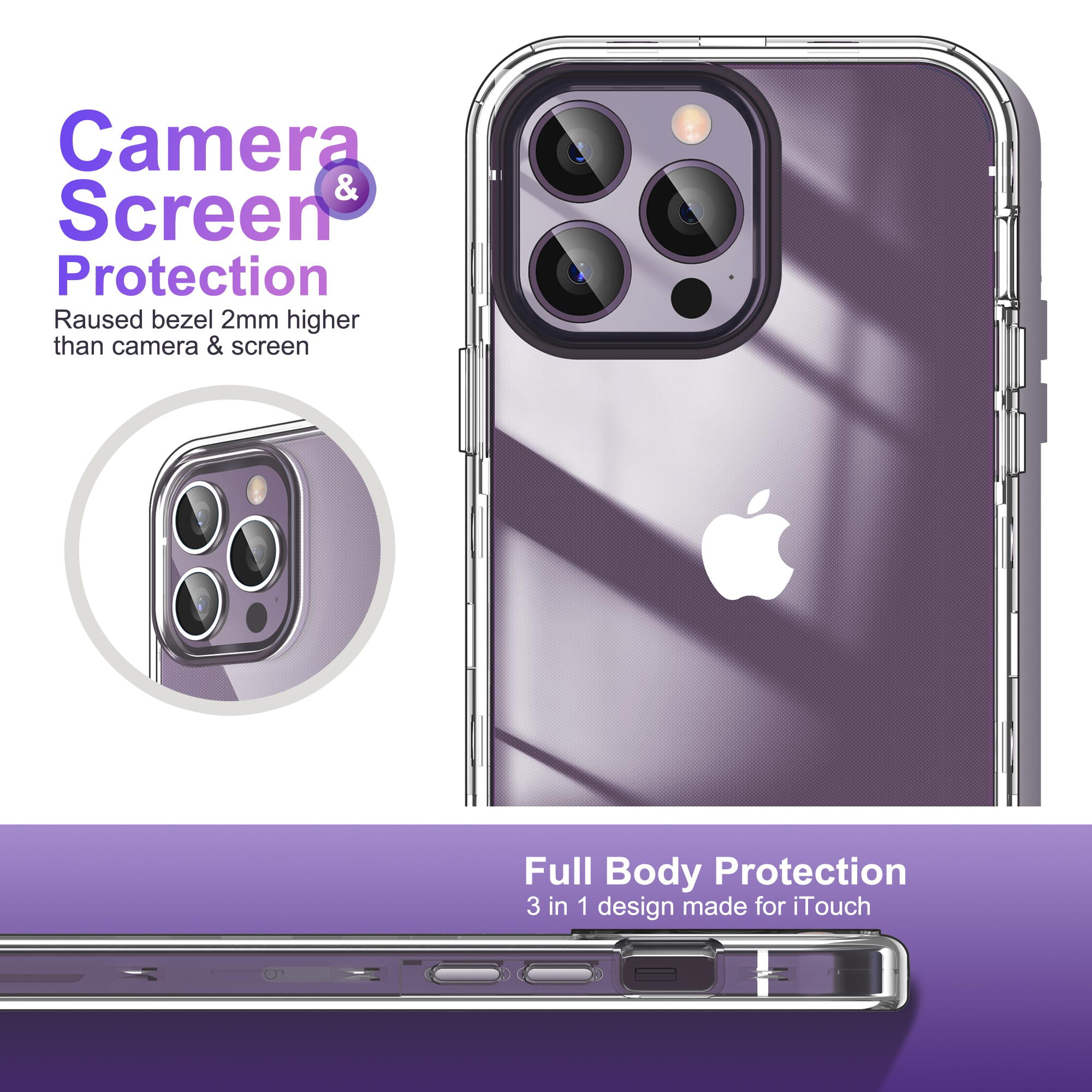 Purple Red High-end Anti-fall Silicone Mobile Phone Case For Iphone 14、 iphone 14 Pro、iphone 14 Pro Max、iphone 13、iphone 13 Pro、iphone 13 Pro Max -  Temu