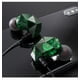 thumbnail image 2 of Auriculares con cable, 3,5 mm, estéreo, bajo, Auriculares con cable, teléfono móvil, tableta, Auriculares internos, verde 1 par Eigraketly EL001673-03B, 2 of 2