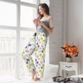 thumbnail image 4 of KLL Womens Hawaiian Coconut Tree Print Pajama Pants Soft Pajama Bottoms for Women Cozy Lounge Pants, 4 of 5