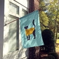 thumbnail image 2 of Carolines Treasures BB8048CHF Yellow-Throated Marten Blue Check Flag Canvas House, 2 of 4