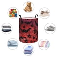 thumbnail image 5 of KLL Bats And Spiders Waterproof Foldable Laundry Hamper Bucket with Handles for Storage Bin,Kids Room,Home Organizer (Small ), 5 of 7