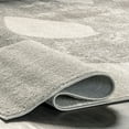 thumbnail image 2 of nuLOOM Thomas Paul Serpent Area Rug, 6' 7" x 9', Light Gray, 2 of 9