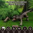 thumbnail image 2 of Dinosaurio T-Rex con control remoto y luces, rugido, 2 of 7