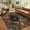 Brown, variant on Large Area Rugs 10x13 for Living Room, Jungle Animal Washable Rug Soft Non Slip Backing Floor Mat Carpet Indoor Thin Green Accent Rug for Bedroom Dining Room Playroom Nursery Home Decor