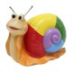thumbnail image 2 of Maceta de resina con forma de caracol arcoíris para jardín, sala de estar, decoración de mesa, animales, 2 of 5