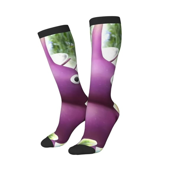 Sigee Pikmin (10) for Socks for Men Women Gifts for Him Boyfriend Teenage Boys Stocking Stuffers One Size
