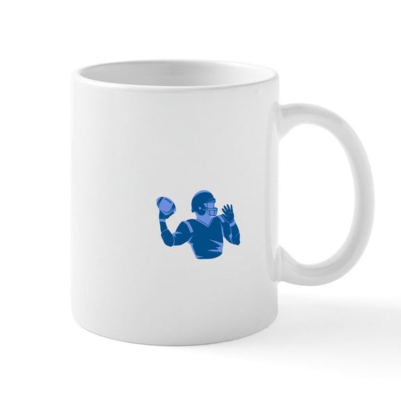 CafePress - Live Life Like It'S 4Th And Goal Mugs - 11 oz Ceramic Mug - Novelty Coffee Tea Cup