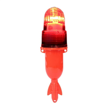 Ksruee Fishing Strobe Lights Navigation Lights Bait Lamp Attractants Glow Stick Replacement for Saltwater Kayaking Pontoon Boats Paddles Marine Buoys amicably