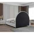 thumbnail image 4 of Meridian Furniture Milo Cream Fabric King Bed, 4 of 7