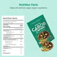 thumbnail image 3 of Missy J’s Organic Carob Covered Cashews Chocolate Substitute Healthy Low Calorie Snacks 8 oz 6 Pack, 3 of 7