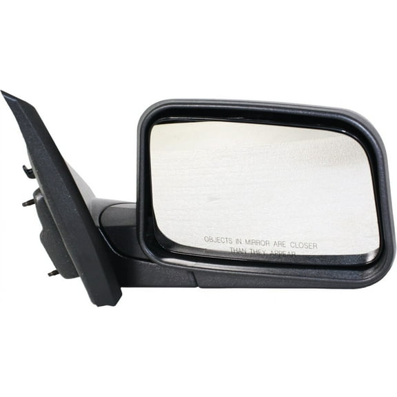 MIRROR Compatible For 2008 Ford Edge Right Passenger Power Glass Textured Black