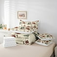 thumbnail image 6 of Homewish Western Cowboy Tribal 7-Piece Twin Bedding Sets,Country Farmhouse Lodge Bedding Comforter Set,Grown Green Beige Sheet Sets For Children,Breathable Home Decor Reversible, 6 of 8